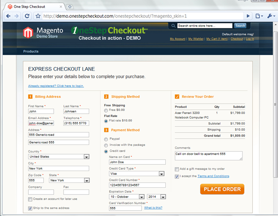SD-oscMskin-narrow-browser The "Magento" skin in OneStepCheckout