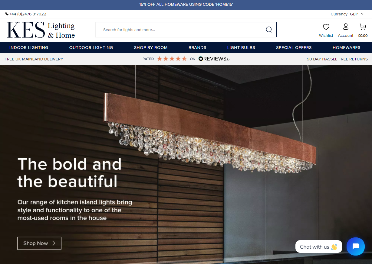 Premium Homeware Magento 2 Hyva Themes homepage