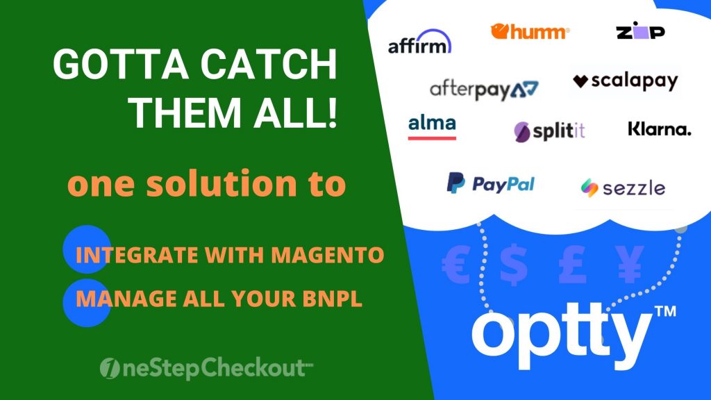 optty Magento 2 launch BNPL OneStepCheckout