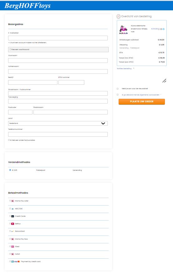 One Step Checkout for Magento 2 styled with a two column layout